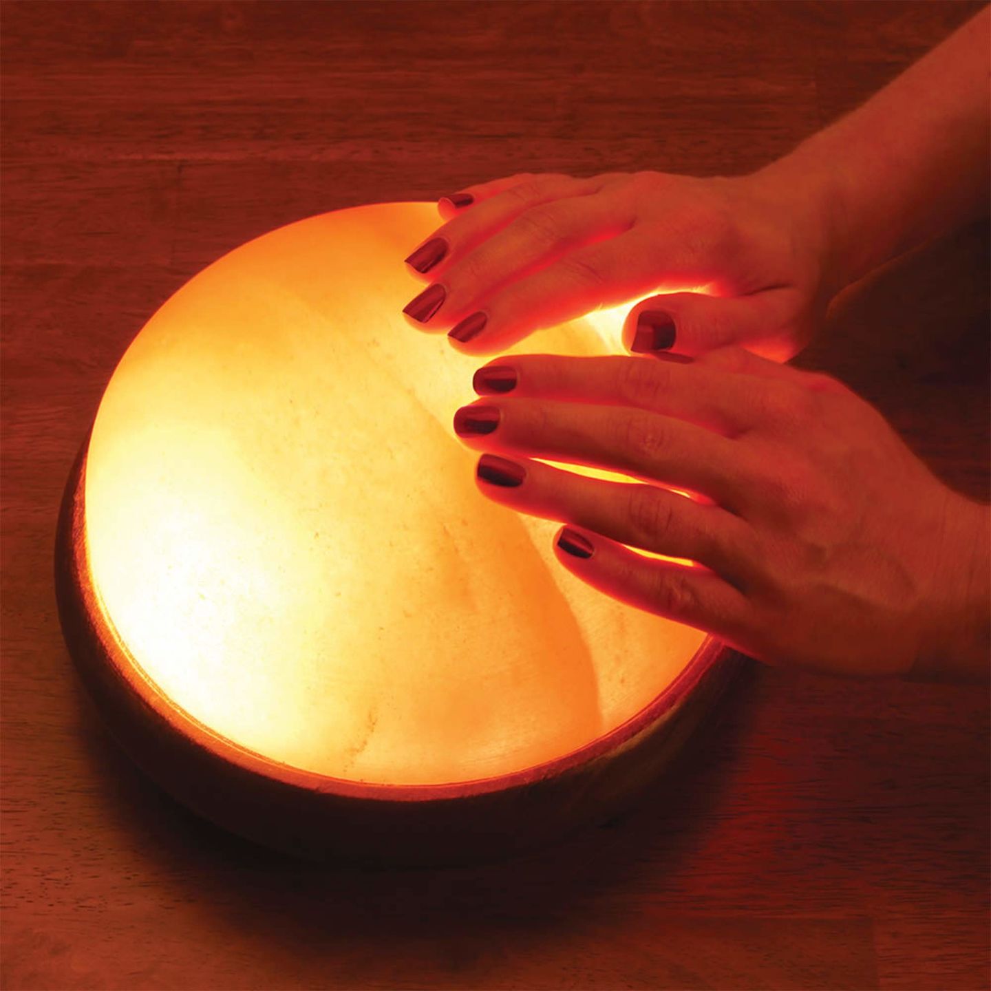 Customer photo review of Himalayan Pink Salt Foot Dome - For Detoxing