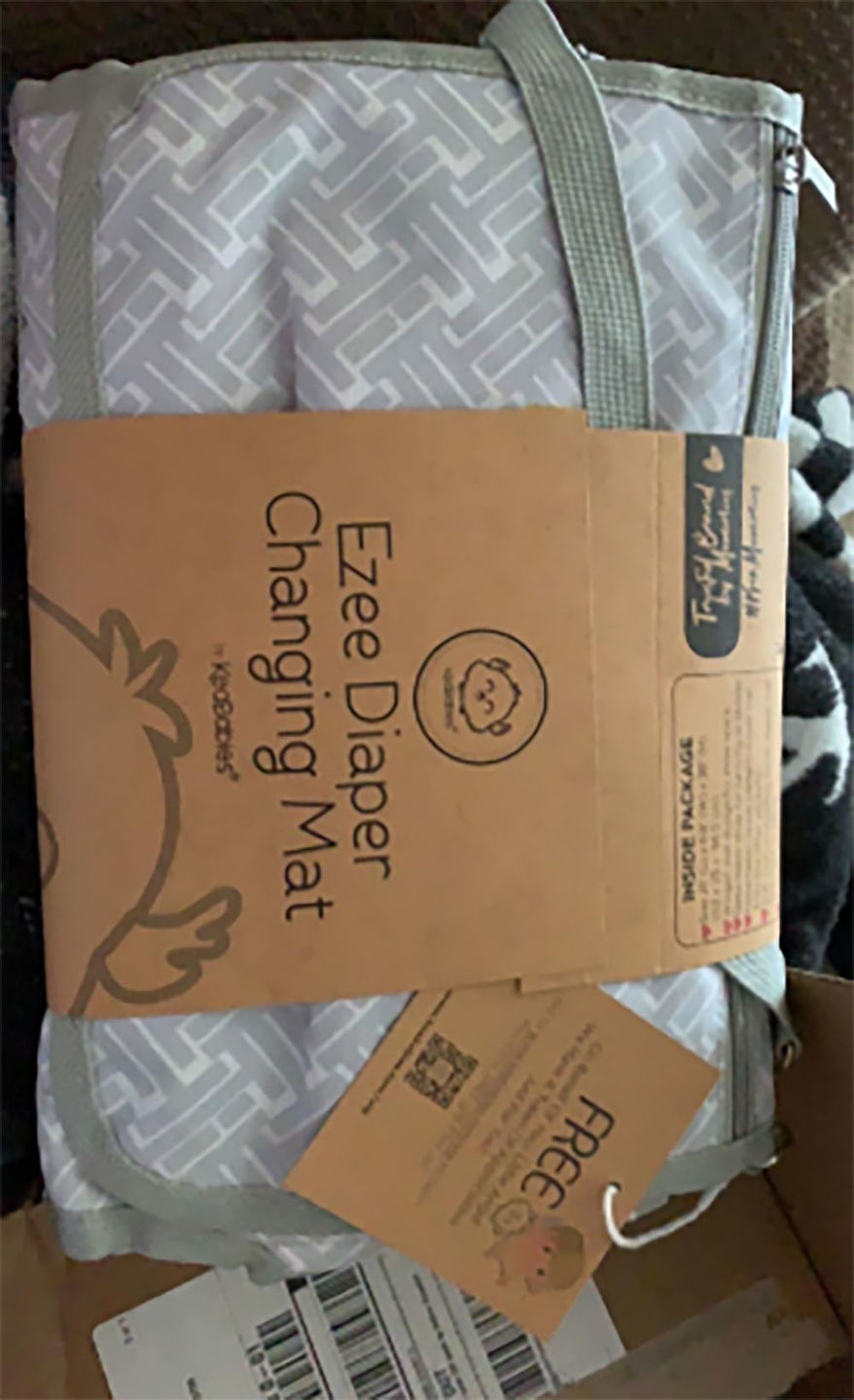 Customer photo review of EZEE Diaper Mat