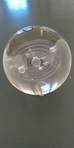 Customer photo review of Système solaire 3D | Boule de cristal **Limité**
