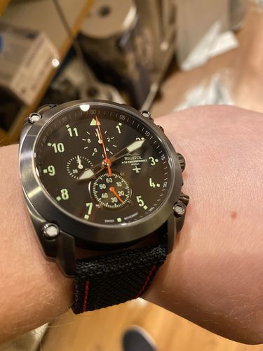 Customer photo review of A-10 Thunderbolt Tribute - Black Finish, Kevlar Band
