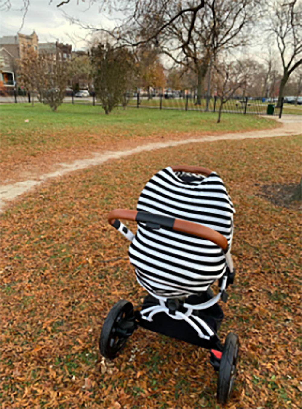 Customer photo review of Carseat Canopy - Nursing Cover