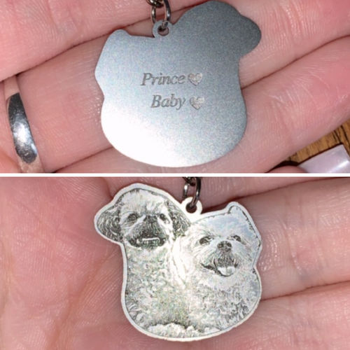 Customer photo review of Silvercut™ Keychain