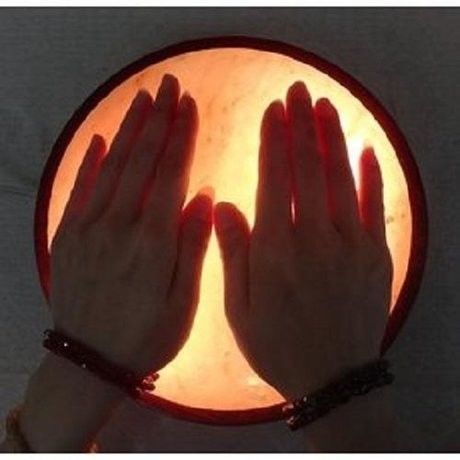 Customer photo review of Himalayan Pink Salt Foot Dome - For Detoxing