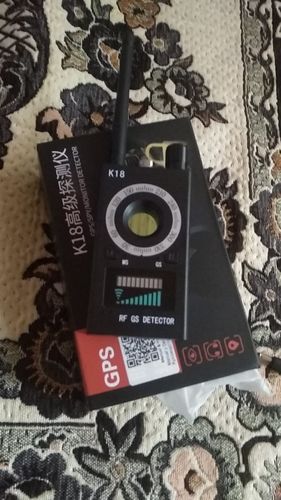 Customer photo review of 1MHz-6.5GHz K18 Multi-function Anti-spy Detector Camera GSM Audio Bug Finder GPS Signal lens RF Tracker Detect Wireless Products