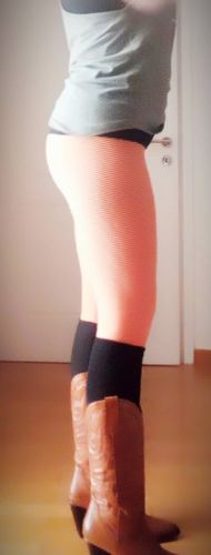 Customer photo review of Striped 3d Flawless Leggings