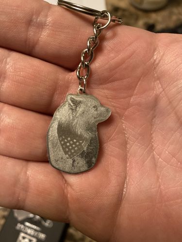Customer photo review of Silvercut™ Keychain