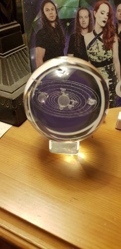Customer photo review of Système solaire 3D | Boule de cristal **Limité**