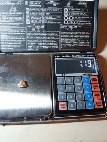 Customer photo review of '$150 NUGGET RUSH' Gold Paydirt - *1 in 3 Bags Contains a Nugget Valued $150* - Jackpot Paydirt