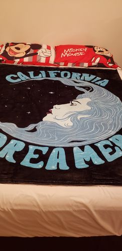 Customer photo review of Cosmic Dreaming Blanket