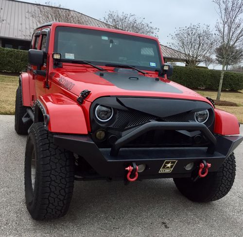 Customer photo review of Hawke Grille - Matte Black (07-18 Jeep Wrangler JK)