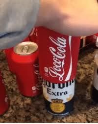 Customer photo review of “Loco Cola" Silicone Sleeve Hide a Beer (Beersy 2.0)