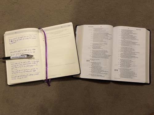 Customer photo review of The Daily Kairos Journal