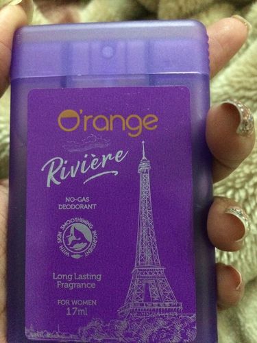Customer photo review of O'range No-gas Pocket Deo - Riviere For Women