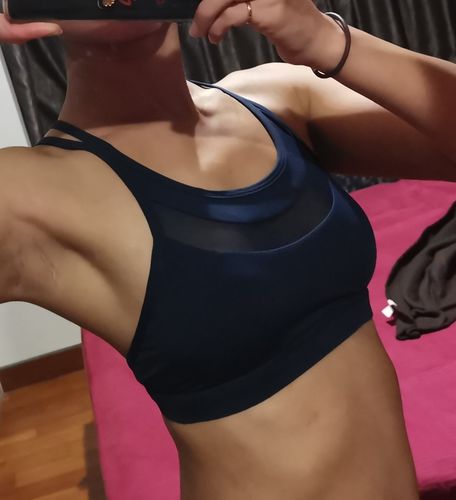 Customer photo review of LITTLE SPOTTY BRA