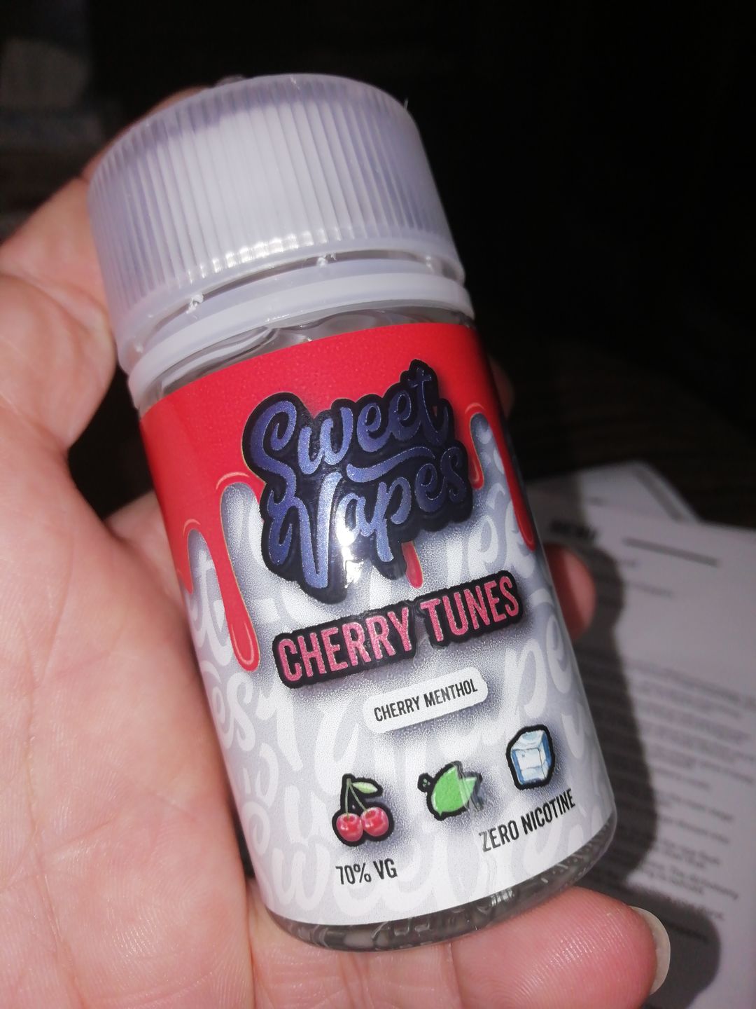 Customer photo review of Cherry Tunes