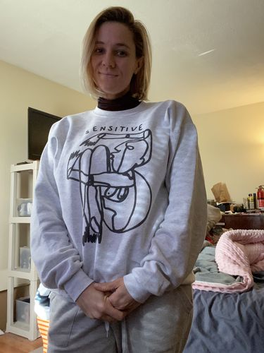 Customer photo review of Sensitive -- Sweatshirt