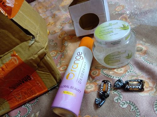 Customer photo review of O'range Floral Beauty Women's Deodorant