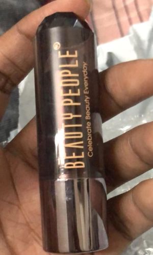 Customer photo review of Beauty People Sheer Color Lipstick