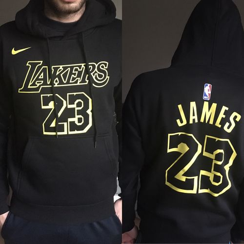 Customer photo review of HOODIES "Lakers Lebron Noir City"