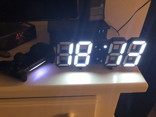 Customer photo review of ASTRONORD™ Digital LED Clock