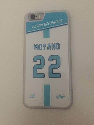 Customer photo review of Coque rugby BAYONNE AVIRON BAYONNAIS - flocage 100% personnalisable - iPhone smartphone