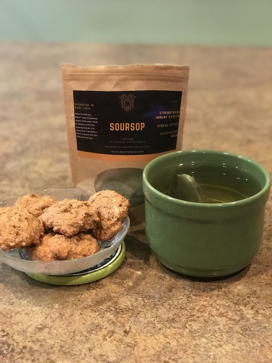 Customer photo review of Soursop Leaf