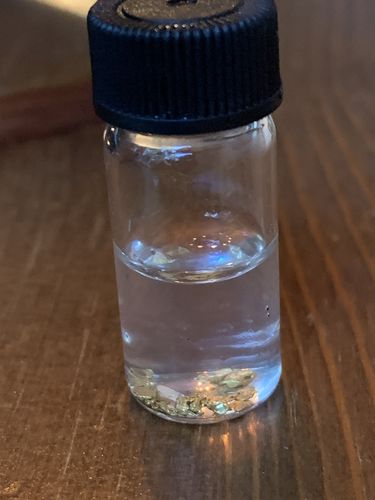 Customer photo review of *New* MAMMOTH 'TROY OUNCE NUGGET HUNT' Gold Paydirt - Gold Paydirt Concentrate