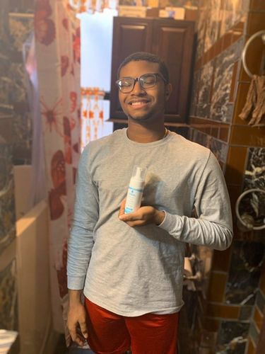 Customer photo review of Nano Silver Foaming Toothpaste