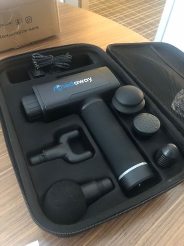 Customer photo review of Achedaway Percussion and Vibration Massager (Black)