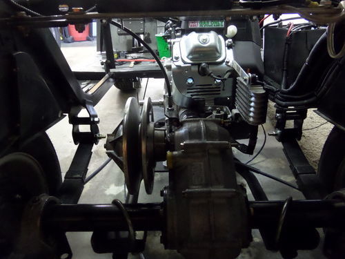 Customer photo review of Angle Correction Brackets for EZGO Marathon