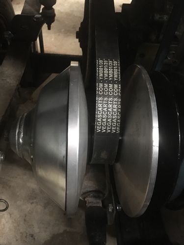 Customer photo review of Yamaha G16/G22 OEM Drive Belt