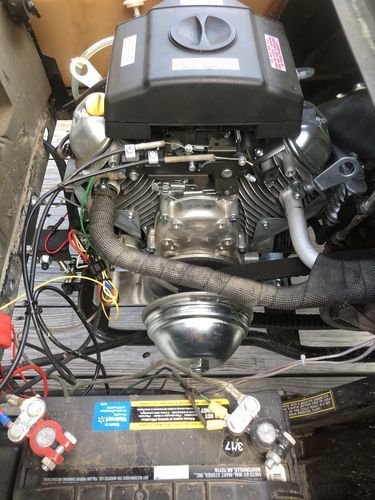Customer photo review of Predator 22hp Installation Kit for 1994-2008 EZ-GO TXT / Medalist / Workhorse