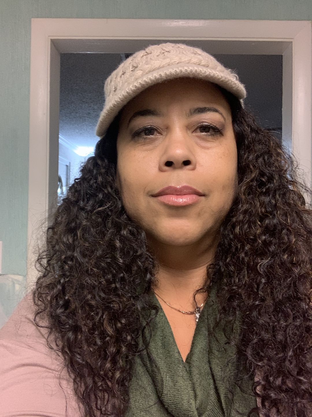 Customer photo review of Curly Hair Shampoo with Aloe Vera for Moisturizing Hair with Lavender Fragrance