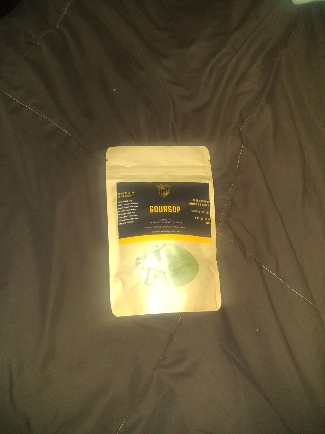 Customer photo review of Soursop Leaf
