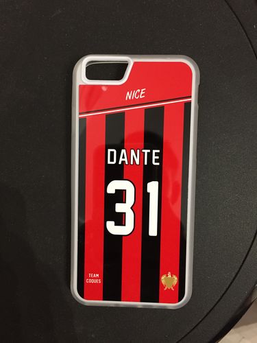 Customer photo review of Coque foot NICE - flocage 100% personnalisable - iPhone smartphone