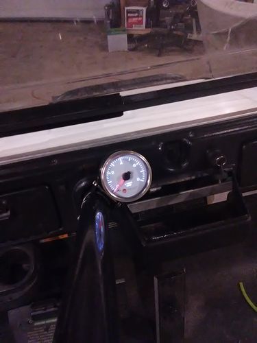 Customer photo review of 85mm Analog Tach for Predator/212/420/670/Clone 0-8000 Tachometer