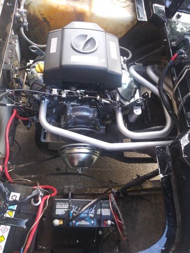 Customer photo review of HF Predator 670cc V-Twin Performance Header for EZGO TXT Conversion
