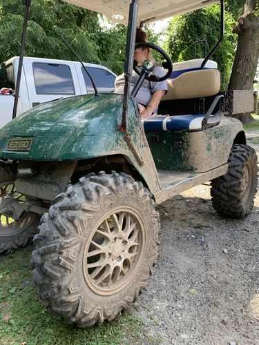 Customer photo review of EZGO Big Block V-Twin Conversion Cradle & Motor Mount