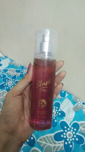 Customer photo review of O'range No-Gas Blush Women's Deodorant