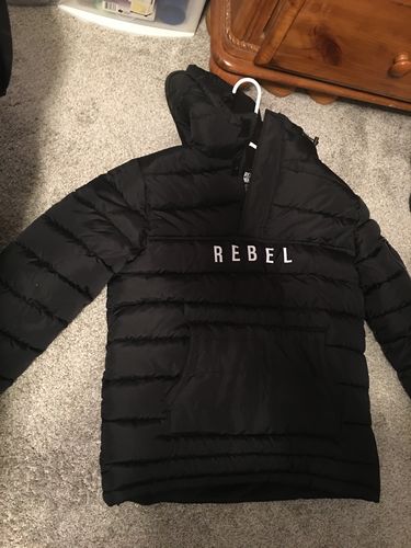 Customer photo review of Bubble Hoodie Jacket Black (192-570)
