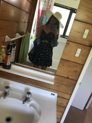 Customer photo review of Tigerlily | Akami Dress - Navy