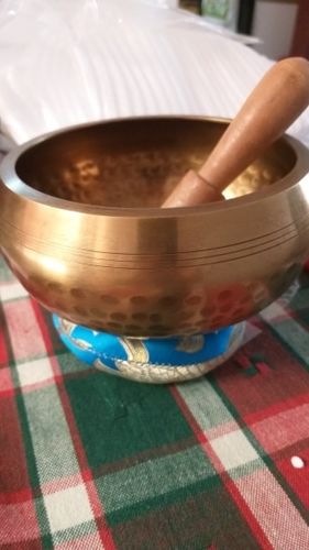 Customer photo review of Tibetische Klangschale - von Hand gehämmert