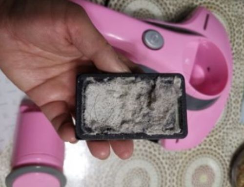 Customer photo review of Leistungsstarker Anti-Milben-Staubsauger