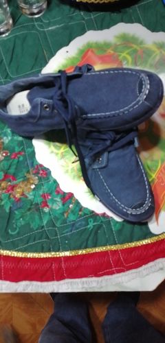 Customer photo review of Canvas Denim Lace-Up Casual Breathable Shoes