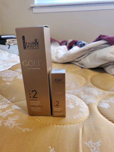 Customer photo review of Fair and White 2: Gold Intense Argan Oil Active Serum 30 ml / 1fl.oz
