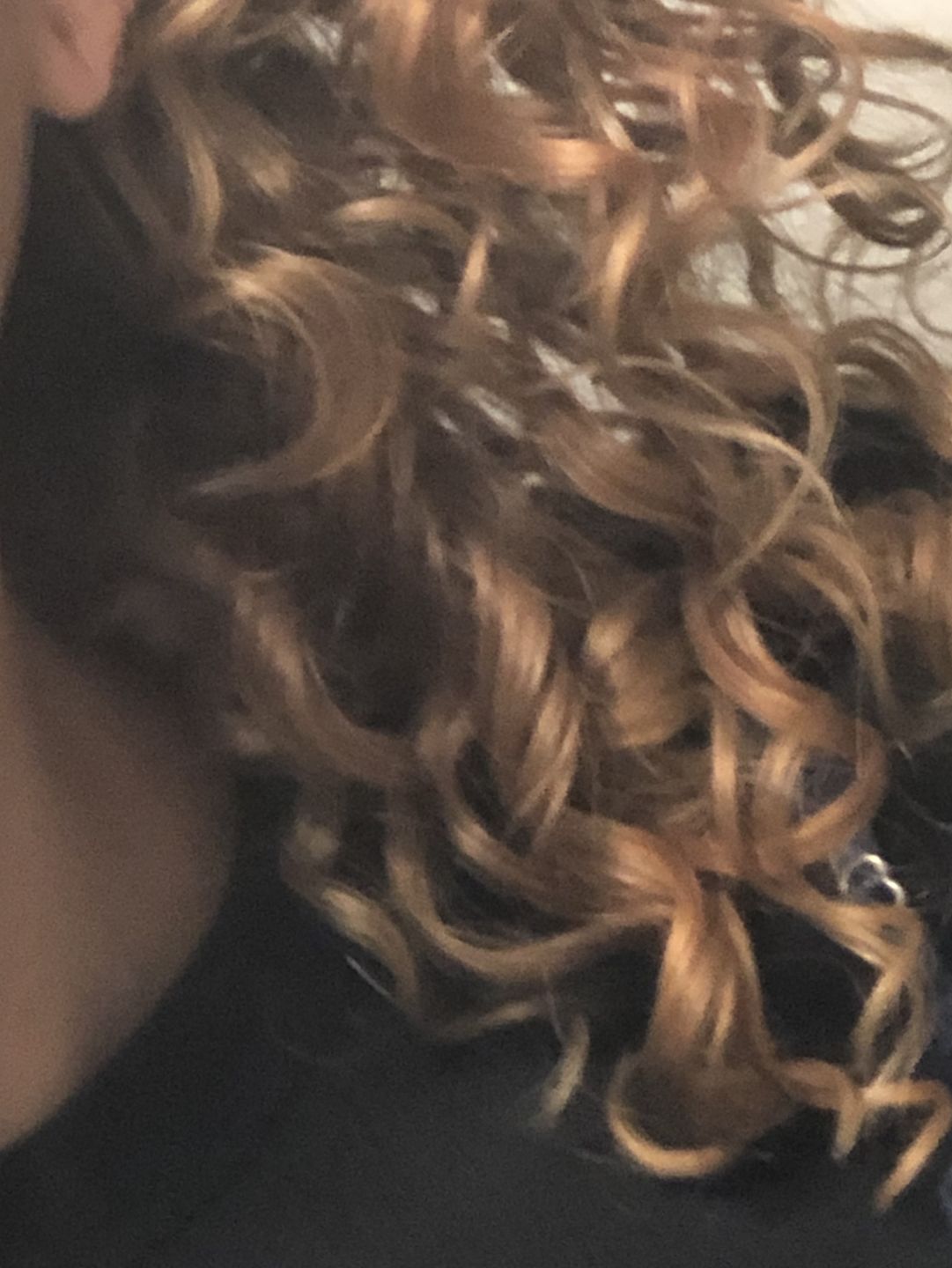 Customer photo review of Curly Hair Moisturizer with Organic Avocado Oil and Organic Jojoba Oil with Lavender Fragrance