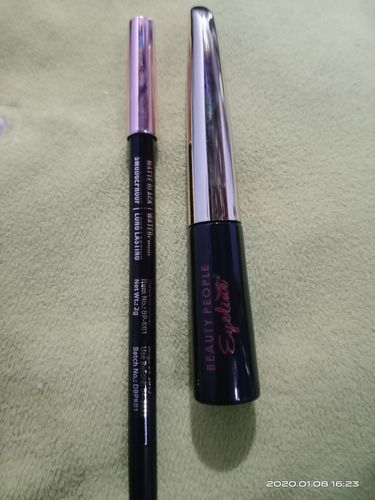 Customer photo review of Beauty People Gel Eyeliner Kajal