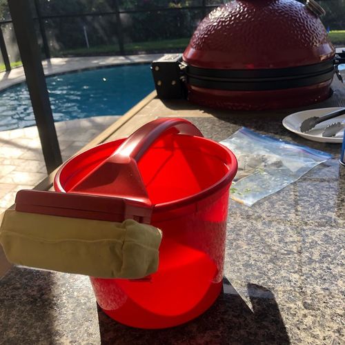 Customer photo review of Grill Brush