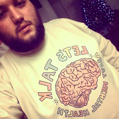 Customer photo review of Let's Talk About Mental Health -- Sweatshirt