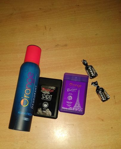 Customer photo review of O'range Aqua Fresh Men's Deodorant